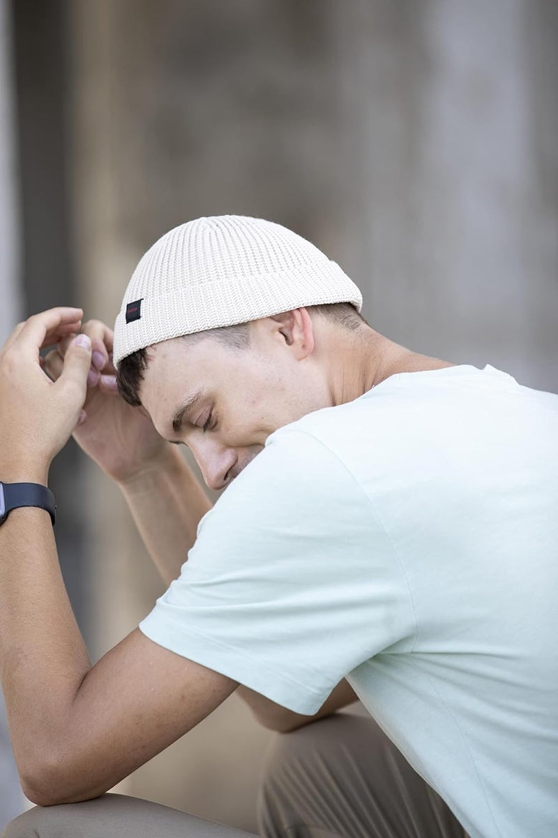 DASMINI Fisherman Beanie Hats for Men Women,Knit Trawler Skull Cap,Watch Cap,Spring Fall Winter Warm Short Hats - Image 2
